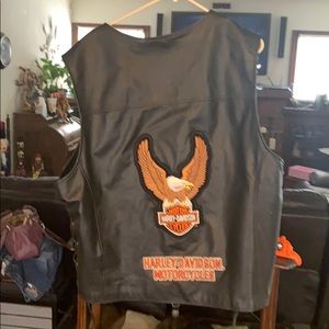 Harley Davidson Vest. 3xl. Will Trade for XL VEST.